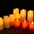 LED Electronic Candle Light Plastic Swing Simulation Candle