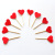 10 Love Hearts Cake Decorative Insertion Dessert Bar Layout Birthday Cake Insertion Wholesale Party Decoration