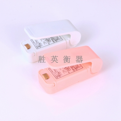 Mini-Portable Hand-Pressing Sealing Machine Plastic Bag Packaging Small Household Snack Sealer Plastic Sealed Fresh-Keeping