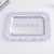 European Style Square Tray Silver Tray Home Fruit Coffee Table Tray Restaurant Hotel Banquet Decoration Dinner Plate