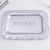 European Style Square Tray Silver Tray Home Fruit Coffee Table Tray Restaurant Hotel Banquet Decoration Dinner Plate