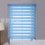 Curtain Shutter Louver Curtain Soft Gauze Double-Layer Soft Gauze Curtain Office Shading Sunshade Roll-up Curtain