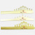 Wholesale a Variety of Gold Crown Paper Cap Disposable Gold Card Adult and Children Universal Birthday Ideas Dress up Party Hat