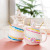 Korean Style Cute Cartoon Rabbit Ceramic Mug Creative Rainbow Rabbit Breakfast Milk Water Glass Office Coffee Cup