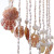 Factory Direct Sales Crafts Natural No. 48 Long Ocean Shell Wind Chimes Birthday Gift Balcony Room Hanging Door Decoration