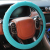 Silicone Steering Wheel Cover Grain Pattern Fashion Model Wear-Resistant Silica Gel Steering Wheel Cover Car Universal Non-Slip Steering Wheel Cover