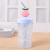 Cute Plastic Water Cup for Boys Girls Portable Water Bottle Fruit Vegetable Juice Bottle