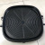Outdoor Non-Stick Rectangular Barbecue Plate Korean Style Portable Gas Stove Barbecue Plate Medical Stone Barbecue a Family Get-Together Baking Tray