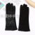 New AB Version Autumn and Winter Warm Back Bow Small Leopard Four-Finger Plum Touch Screen Women's Gloves