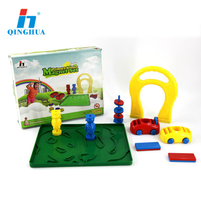 Qinghua Qh1630 Primary School Science Magnetic Set Magnet Magnetic Learning Combination Experiment Package Toy Science and Education Instrument