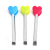 Baking Tool Ice Clip Stainless Steel Mini Food Clip Shell Food Clip Creative Small Hand Silicone Cube Sugar Tong