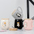 Cartoon Porcelain Shiba Inu Mug with Cover Spoon Relief Dog Water Cup Breakfast Couple's Cups Office Cup New Arrival