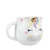 Unicorn Ceramic Mug Cute Animal Expression Cup Golden Horn Three-Dimensional Water Cup Creative Ins Internet Celebrity Customization