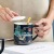 National Fashion Retro Mug Large Capacity Chinese Style Ceramic Cup with Cover Spoon Coffee Cup New Conference Gift Cup