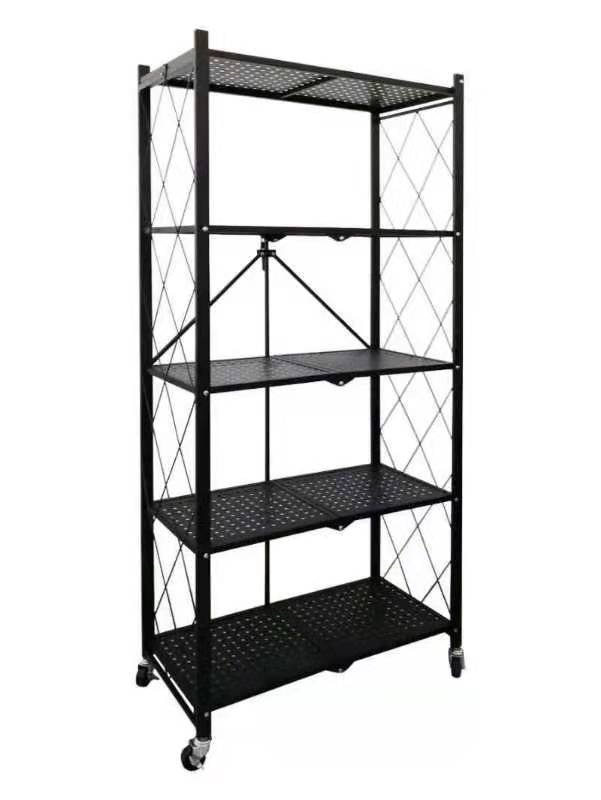 厂家直销5层折叠置物架   多用展示架