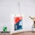 Advertising Cotton Canvas Bag Color Printing Shopping Handbag Portable Folding One-Shoulder Canvas Bag Customizable Size