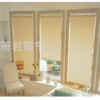 Factory Curtain Roller Shutter Louver Curtain Sunlight Fabric Roller Shutter Office Conference Room Project Manual Roller Shutters Curtain