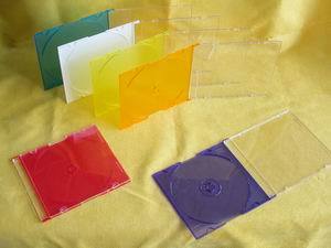 single  color slim cd case ，5mm cd case ，cd box