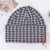 Knitted Fashion Sleeve Cap Korean Vintage Wool Women's Autumn and Winter Hipster Beanie Hat Warm Hat Turnup Brim Ruffle Hat
