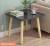 Nordic Solid Wood 50cm Small Square Table Simple Small Coffee Table Living Room Sofa Side Table Bedroom Small Table