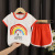 Summer Children's Short-Sleeved Shorts Suit Cotton T-shirt Boys and Girls Baby Little Children's Clothing 2021 New One Piece Dropshipping