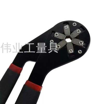 Universal Hexagon Multi-Function Tightening Pliers Glue-Coated Adjustable Clamping Movable Multi-Function Water Pliers Open-End Wrench
