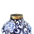 Home Blue and White Porcelain Ceramic Decoration Crafts Blue Color Creative Design Vase High-End Soft Decoration