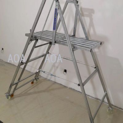 Ladder household ladder telescopic ladder steel tube ladder aluminum alloy ladder telescopic ladder
