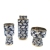 Ancient Rhyme Ceramic Decoration Crafts Blue and White Porcelain Creative Vase High-End Soft Home Decoration