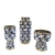 Ceramic Decoration Crafts Blue and White Porcelain Creative Vase High-End Soft Home Decoration