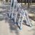 LFolding ladder Aluminum alloy household ladder telescopic double-sided telescopic herring ladder