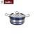 Five-Piece Color Pot Set Household Porridge Pot Soup Pot Double Bottom Soup Pot Induction Cooker Gas Stove General Cookware