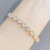 Korean Style Simple Girlfriends' Bracelet Ins Special-Interest Design Zircon with Diamond Bracelet Pull Adjustable Bracelet Female Accessories