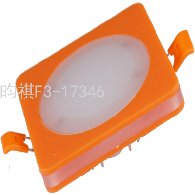 Home Lighting Ultra-Thin Square Downlight Lamp Energy-Saving Bright LED Ceiling Lamp Concealed Embedded Spotlight Hole Lamp
