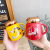 Chinese Style Mirror Cover Ceramic Cup Twist Cover National Fashion Mug Water Cup Business Office Tea Coffee Cup