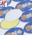 Packaging Cartoon Adhesive Sticker Custom Advertising Transparent PVC Copper Label Custom Logo Trademark Sticker