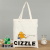 Factory Blank Printing Cartoon Canvas Bag Custom Fashion Handbag Shopping Bag Cotton Bag Custom Logo