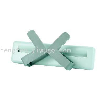 免打孔厨房收纳置物架可调节菜板砧板收纳架