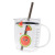 Summer Fruit Scale Glass Handle Straw Mug Office Male and Female Students Milk Coffee Water Cup