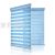 Louver Curtain Shutter Lifting Kitchen Curtain Bathroom Waterproof Office Bedroom Sunshading Soft Gauze Curtain