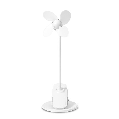 New Creative Mini Noiseless Hand-Held Electric Fan Student Dormitory Desktop Portable Charging Clip Fan Customization