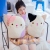 Cat Sleeping Pillow for Girl Animal Cute Pillow Cushion Pillow Ins Style Girl Heart Children Sleep Companion Bed