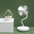 USB Small Fan Mini Noiseless Rechargeable Fan Portable Office Desk Surface Panel Hand Holding Large Wind Custom Gift