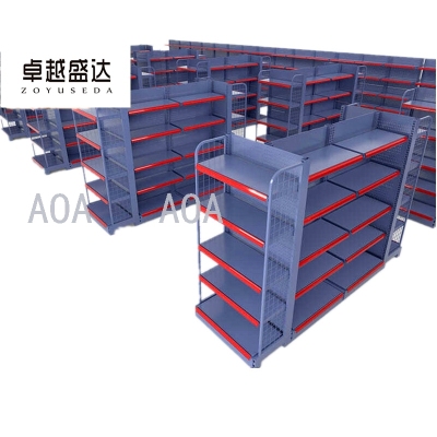 Shelf Supermarket Shelf Double-sided Shelf Metal Shelf Wholesale