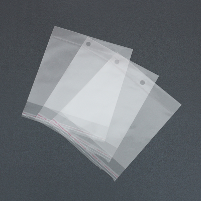 OPP Self-Adhesive Transparent Packaging Bag Self-Adhesive Bag Card Head Gift Electronic Ornament Packaging Self-Sealing Plastic Bag Customization