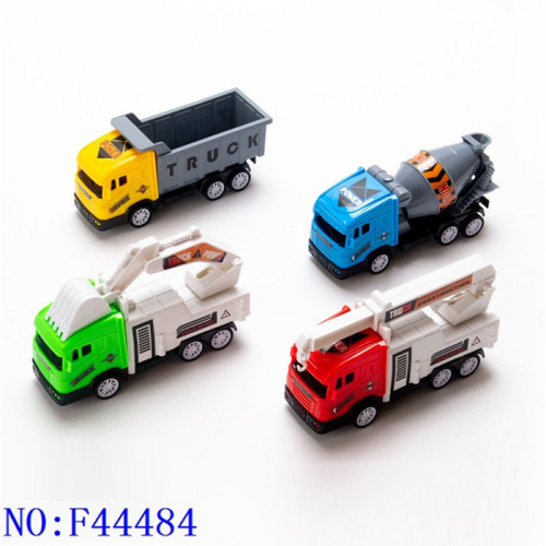 Solid Color Inertial Engineering Car Children‘s Educational Toy Baby Boy Gift Foreign Trade Cross-Border Wholesale Supply F484 