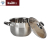 Stainless Steel Household Composite Steel Porridge Pot Soup Pot Soup Pot Milk Pot Induction Cooker Gas Stove General Cookware