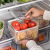 Kitchen Food Grade Draining Crisper Plastic Transparent Refrigerator Storage Box Rectangular Food Finishing Box Amazon