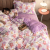 Thickened Thermal Four-Piece Set Flannel 1.8 Bed Milk Fiber Bed Sheet Home Textile Bedding 1.5 Quilt Cover