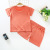2021 Summer New Children's Modal Short-Sleeved T-shirt Suit Boys and Girls High Waist Home Wear Baby Two-Piece Suit